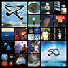 Collage / Fondo de pantalla / Mosaico / Pster / Wallpaper Mike Oldfield (2750 x 2750)